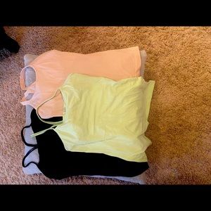 Lot of 3 Lululemon tops: Power Y and Eb to Street Size 8